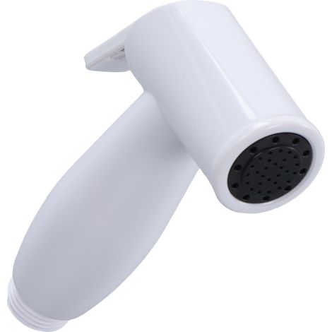 G1/2 douchette WC blanche pour bidet, jet d'eau pour nettoyage intime féminin, pommeau de douche lavable, kit 3 pièces B1115W (1/5)
