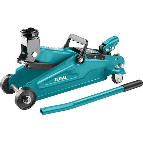 Cric Auto Idraulico a Carrello 2Ton 2000 Kg Sollevatore Martinetto Total