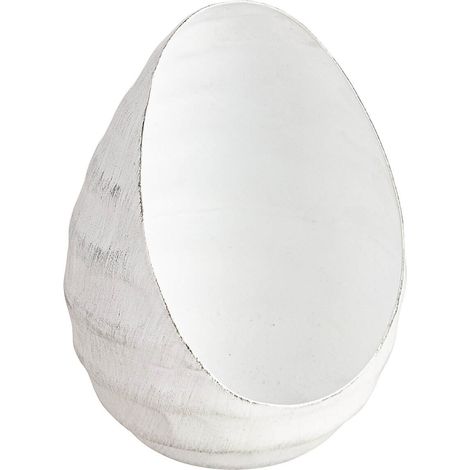 PORTACANDELA SHANTY GOCCIA D.8X12 BIANCO