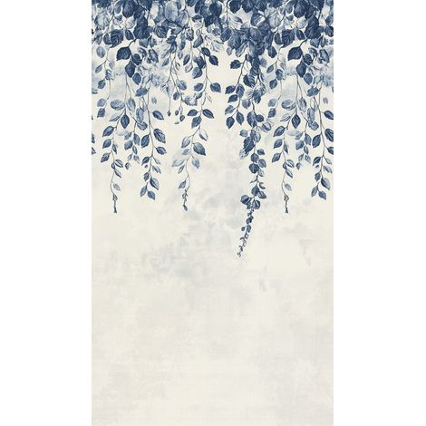 Panoramique, Fresque Nature Bleu Cosmoliving A.S. Création (1/3)