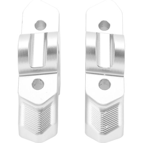 Élévateur de Guidon en Aluminium anodisé 1,5 Pouces, Augmentation du Confort de Conduite Professionnel pour R1300GS avec Installation Facile (SILVER) (1/5)