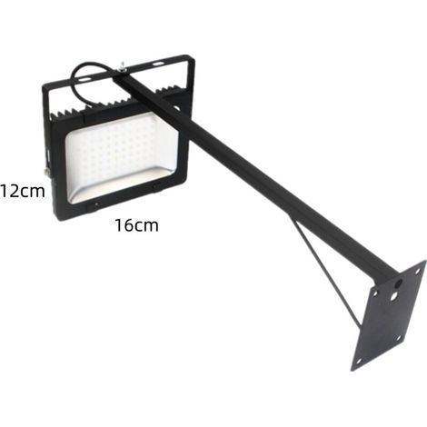 Éclairage d'enseignes - Projecteurs LED extérieurs 20 W pour façades de magasins - 50 cm - Montage latéral - Blanc (1/4)