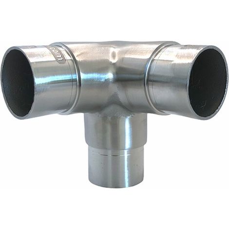 Metalideal  Raccord d'angle inox 3 tubes