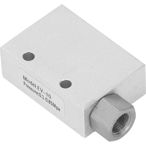Générateur de vide pneumatique à haut débit EV-10, vanne de vide performante pour applications industrielles (1/5)