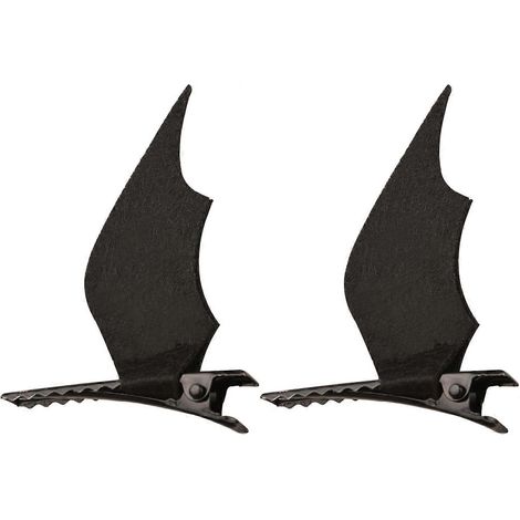 paire de pinces à cheveux chauve-souris pour Halloween, pinces à cheveux ailes de chauve-souris pour fête d'Halloween, accessoires de cheveux fantaisie (1 paire) (1/3)