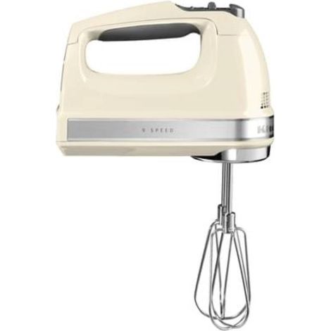 Batteur à main KitchenAid 9 vitesses 5KHM9212 Couleur : Crème brillante (1/7)