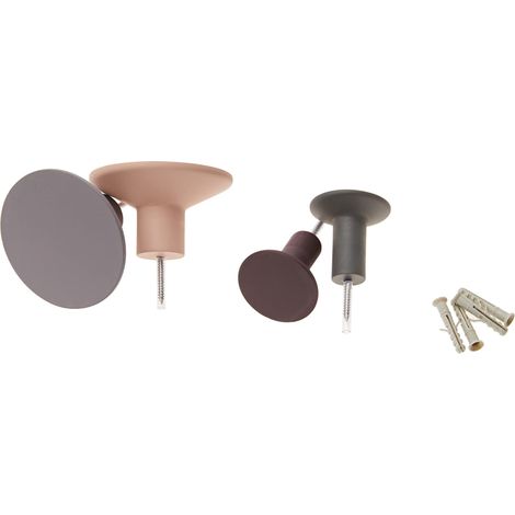 Blomus 65801 - Set di ganci da parete, 4,5 cm, multicolore (1/4)