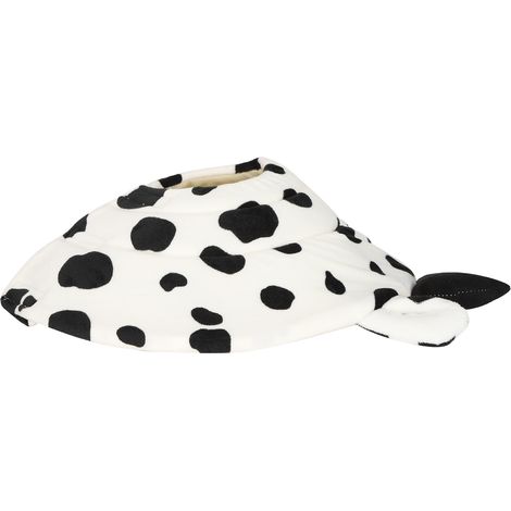 Collier de protection pour chat en forme de vache, souple, pour la cicatrisation chirurgicale, anti-morsure (M) (1/5)