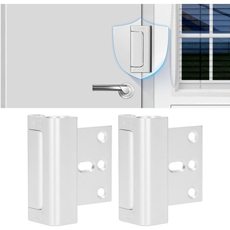 Diebstahlsicheres Schloss für Innentüren aus Aluminium mit Sicherheitsscharnier. (1/5)