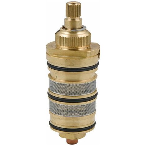 Robinet thermostatique de douche en laiton avec cartouche et poignée pour mitigeur de douche (1/5)