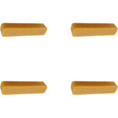 4X Bâton de Colle de Nettoyage Abrasif Bande de Bande de Ponçage Nettoyeur de Tambour 40X200mm Gomme de Nettoyage de Papier de Verre pour Ponceuse à Disque à Bande (1/5)