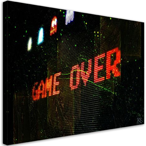 Quadro su tela, Gioco sul giocatore - 60x40 (1/4)