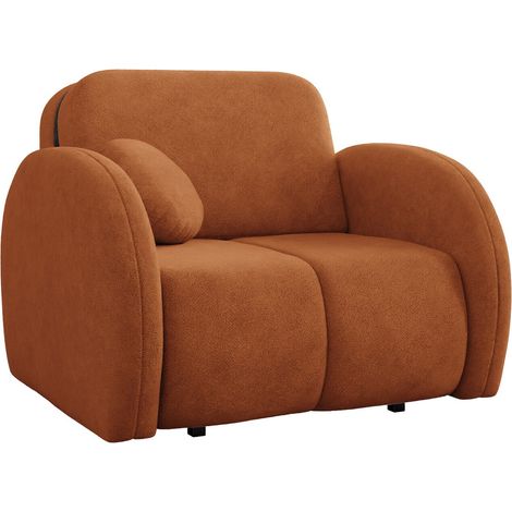Sillón Columbus 244, Velo 627, 85x102x103cm, Tapiz, Patas: Madera, 0, Muebles ya montados