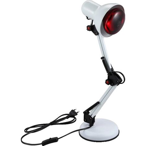 Lámpara de calor infrarrojo, diseño ajustable, alivio del dolor, 220 V, 1 juego (1/2)