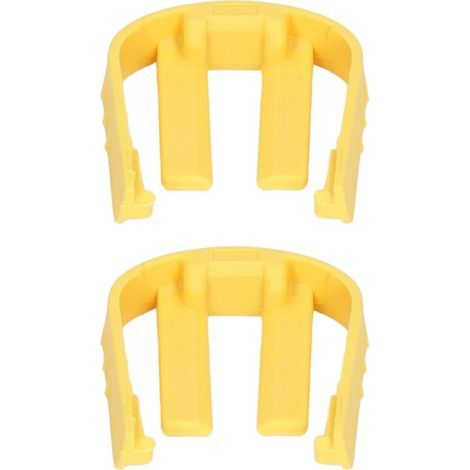 2Pcs Connecteurs Rapides de Clip C, Clip C de Remplacement de Déclencheur de Nettoyeur Haute Pression pour Karcher K2 K3 K7 Déclencheur de Nettoyeur Haute Pression de Voiture(Jaune) (1/5)