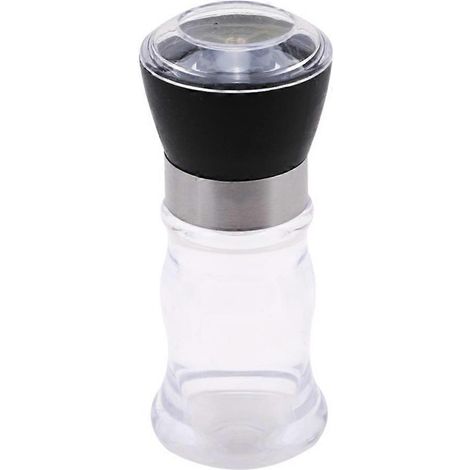HONORNIC - Moulin à épices, moulin à sel et à poivre, shaker rechargeable, broyeur à herbes manuel, rotor en céramique réglable, outils de cuisine (1/4)