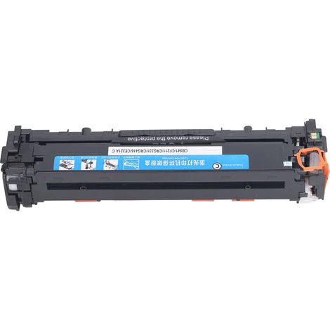 Cartouche de toner cyan 125A CB541A pour imprimante HP Color LaserJet CP1215, CP1518ni, CM1312nfi, CM1312, CP1515n, CP1525nw et M251 (1/5)