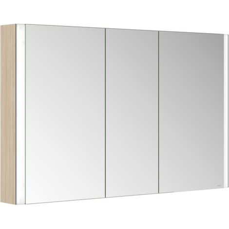 KEUCO SOMARIS Armoire de toilette murale 3 portes, 1200mm,