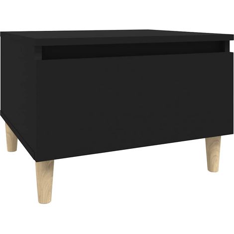 Table d'appoint Noir 50x46x35 cm Bois d'ingénierie
