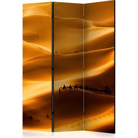 Paravent 3 Volets "Caravan of Camels" 135x172cm (1/2)