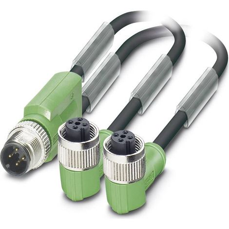 [NEUWERTIG] Phoenix Contact 1669013 Sensor /Aktor Steckverbinder Konfektioniert M12 Adapter B-Ware (1/2)