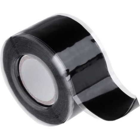 Ruban adhésif silicone étanche 25 mm x 3 m, ruban de réparation pour tuyaux, ruban d'étanchéité A960 (1/4)
