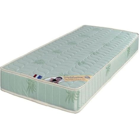Matelas 90x200 - 19 cm - Ferme - Indéformable - Confort Optimal - Usage Quotidien - MATELAS LUXE (1/4)