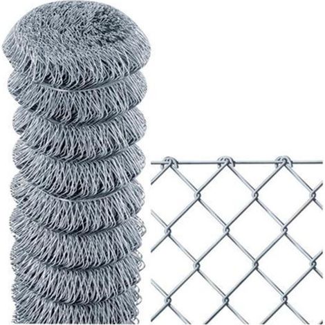 Rete Recinzione Griglia Zincata Cm. 175 H.x 25 Mt Maglia 50x50 Ferr 240079 (1/2)