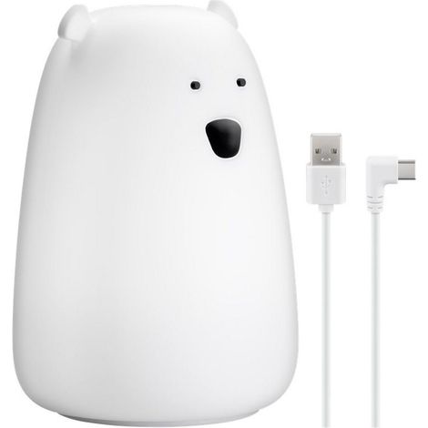 Luce notturna LED Goobay a forma di orso polare
