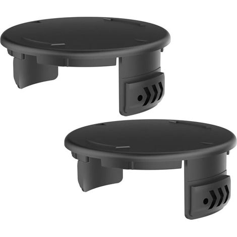 Senda Lot de 2 couvercles de rechange pour bobine de tailleuse, compatible avec Parkside LIDL PRT 550 A1, B2, C3, pièces de rechange pour tête de bobine PRTA 20-Li C3 (1/4)
