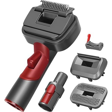 3 en 1 Brosse Aspirateur Chien et Chat Outil de Toilettage Compatible avec Dyson V7 V8 V10 V11 V12 V15 Gen5 Aspirateur (1/5)