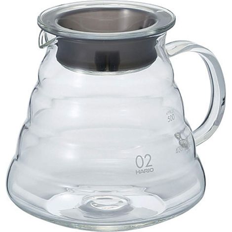Cafetière - Vidrio Templado - 600 Ml - Para Preparación Casera De Café Filtrado - 1 Unidad (1/5)