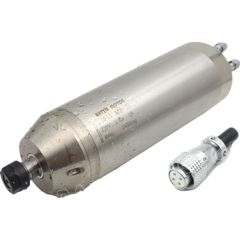 Motor de husillo, refrigerado por agua, de alto par, de un solo husillo, 380 V (1/2)