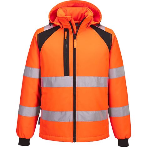 Wx2 Softshell Foderato (2l) - Taglia M - Arancione/nero - Portwest