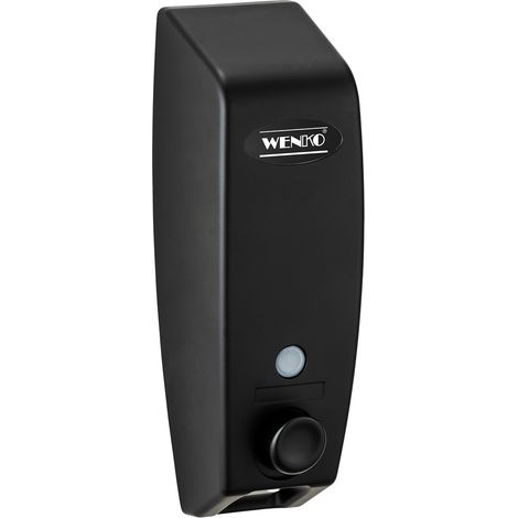 Dispenser Sapone Varese Nero con 1 Scomparto da 450ml (1/5)