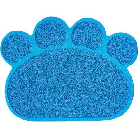 Tapis D'Entrée - Microfibre Absorbant - Antidérapant PVC - Pour Porte Intérieure Extérieure Chien - 60 x 45 cm - 1 Pièce (1/5)