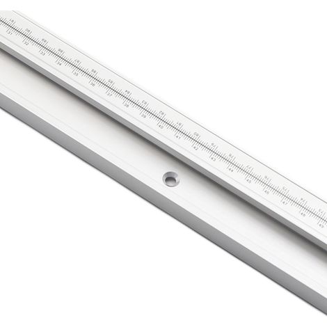 Rail de guidage pour le travail du bois avec échelle, rail à rainure en T, accessoire pour scie à onglets, outil de travail du bois (1/5)