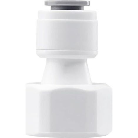 1 Pièces Raccords de Filtre à Eau, 1/2" Femelle à 5/16" Push in Quick Connector, pour Réfrigérateur, Systèmes D'Osmose Inverse (1/5)
