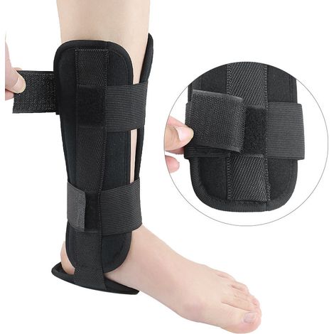 paire d'attelles de stabilisation de cheville (taille 42, L), chevillères pour blessures et tendinites d'Achille (1/5)