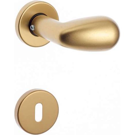 Pomolo Ovale Con Quadro bronzato