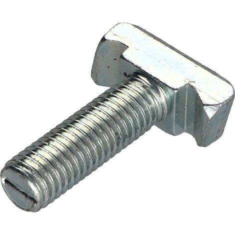 Vis métaux Tête marteau M12X40 14X35 Acier zingué-1 pièce (1/3)