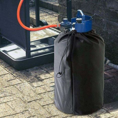Housse Réservoir Propane - Tissu Oxford 210D - Anti-UV Imperméable - Pour Bouteille Gaz Moins De 20 Lb - Diamètre 31 Cm Hauteur 59 Cm (1/4)