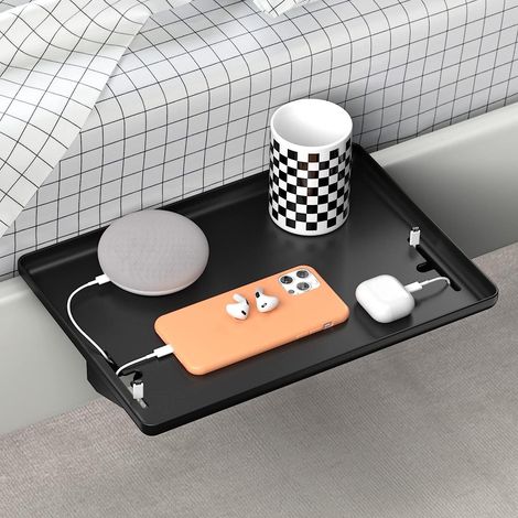 Étagère de chevet pour chambres d'étudiants, lits superposés et lits superposés supérieurs, indispensables, rangement de chevet à clipser, étagère de bureau flottante, rangement de chevet