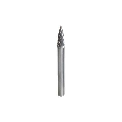 Fresa con arco a punta HM forma G, 6 mm