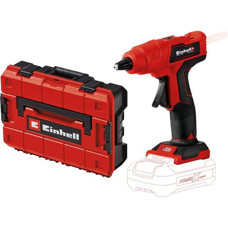 EINHELL Pistolet à colle sans fil TE-CG 18 Li Solo + coffret système E-Case S-F (1/5)