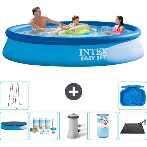Intex Piscine Easy Set Ronde - 366x76 cm - 8-pièces S40603 (1/5)