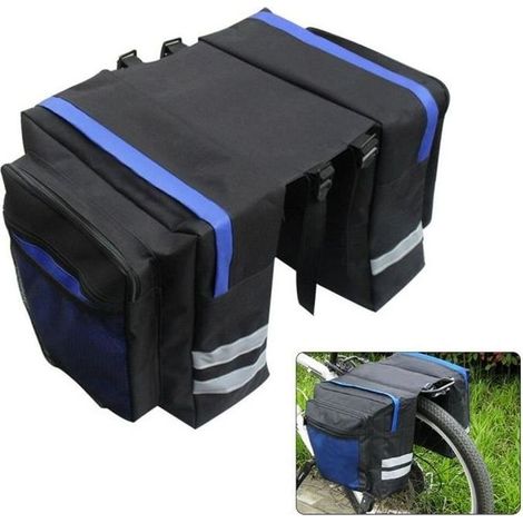Sacoche Vélo Porte Bagages - Sac de vélo - 30L -multifonctionnel - imperméable (1/4)