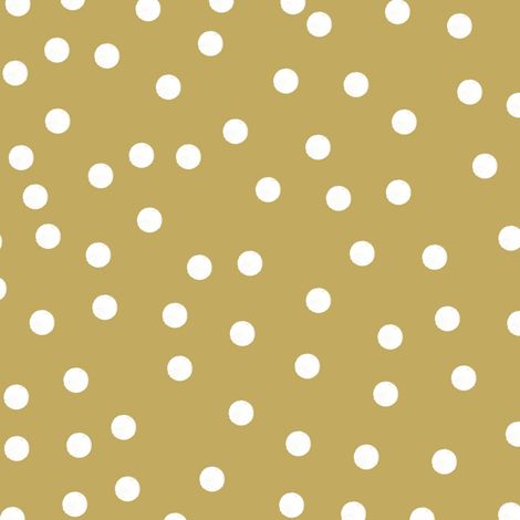 Braun & Company Servietten Motiv White Dots gold 40 x 40 cm - 20er Pack Weihnachtsdeko