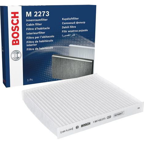 Bosch M2273 - Filtre d'habitacle standard - filtre à poussière et à pollen (1/5)