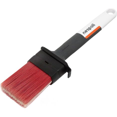 Pinceau de peinture plat ZeroLoss L 50 mm pour vernis à eau et solvant, pinceaux à peinture pour objets de bricolage, pinceaux de peinture poignée ergonomique Air Touch - Étage sans perte de